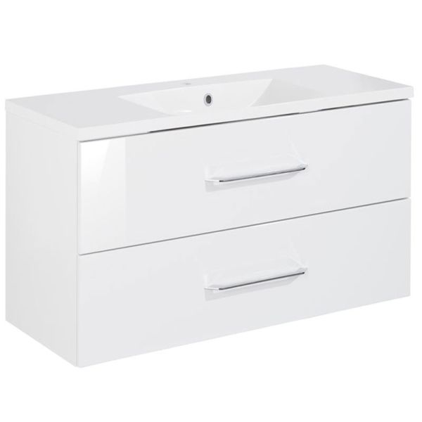Fackelmann B.clever Waschtisch mit Unterschrank - 120 cm