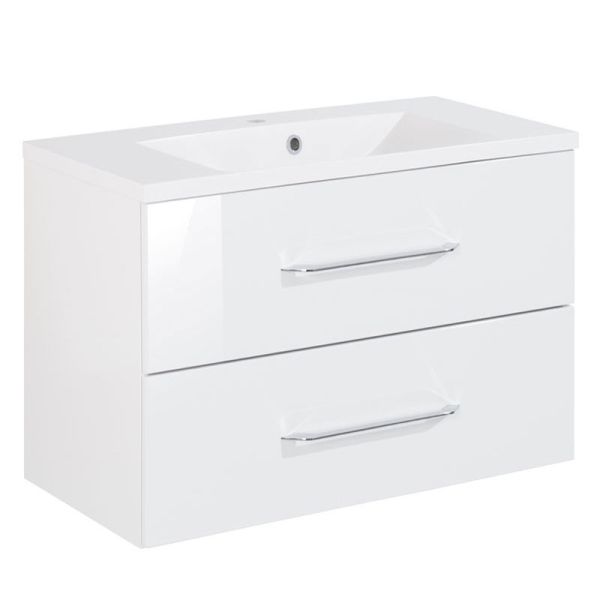 Fackelmann B.clever Waschtisch mit Unterschrank - 90 cm