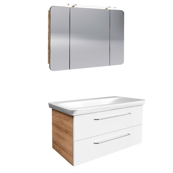 Fackelmann Milano Badmöbel Set 6 - 110 cm