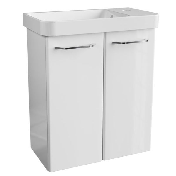Fackelmann Milano Waschtisch mit Unterschrank - 55,5 cm