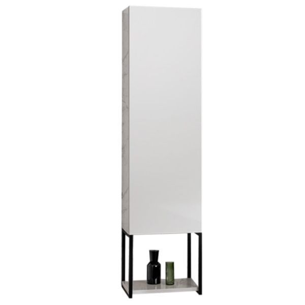Fackelmann New York Mittelschrank - 33 cm mit Unterregal