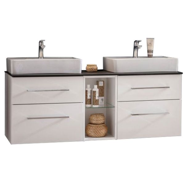 Fackelmann Oxford Waschtisch mit Unterschrank - 150 cm