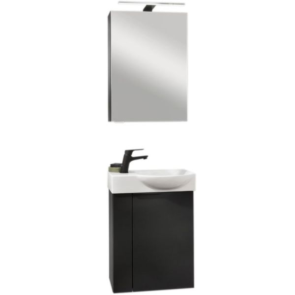 Fackelmann Small Bathroom Collection Badmöbel Set 16 - 45,5 cm