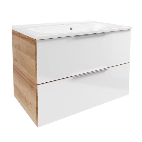 Fackelmann B.Brillant Waschtisch mit Unterschrank - 80 cm