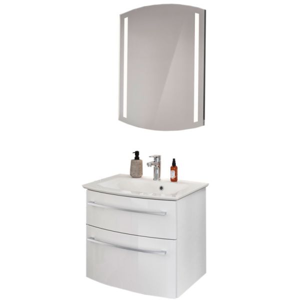 Fackelmann B.style Badmöbel Set 3 - 63,2 cm