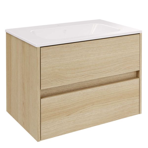 Fackelmann Compact Line Waschtisch mit Unterschrank - 71 cm