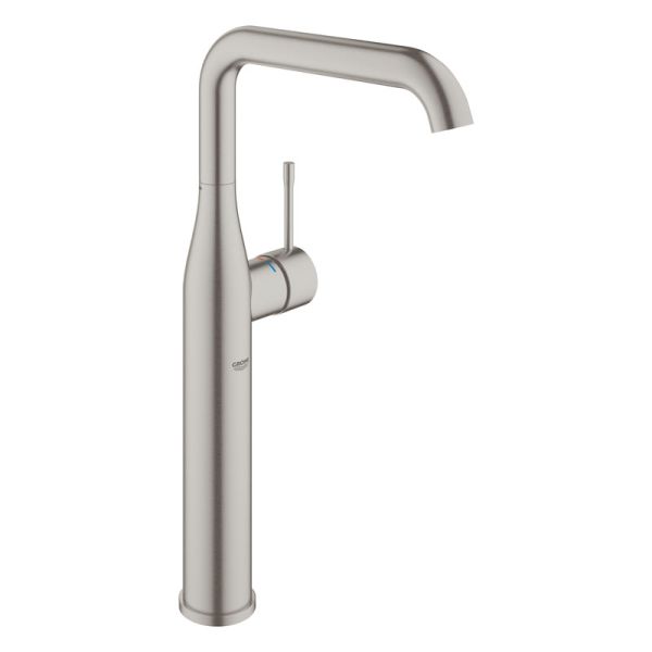 Grohe Essence Waschtischarmatur, für freistehende Waschschüsseln, supersteel