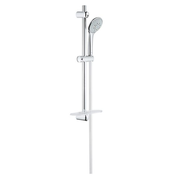 Grohe Euphoria Brausegarnitur mit Wandstange Brausestangenset Champagne