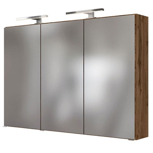 Held Möbel Baabe Spiegelschrank 3D - 120 cm