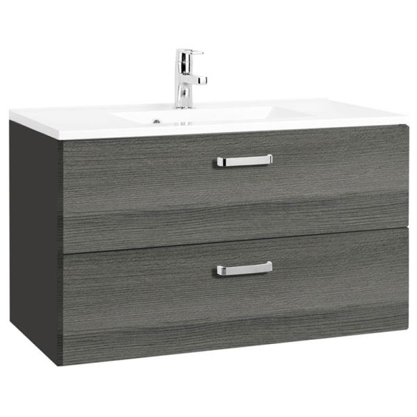 Held Möbel Bologna Waschtisch mit Unterschrank - 80 cm