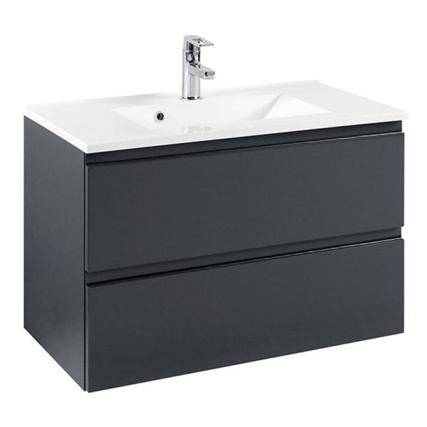 Held Möbel Cardiff Waschtisch mit Unterschrank - 80 cm
