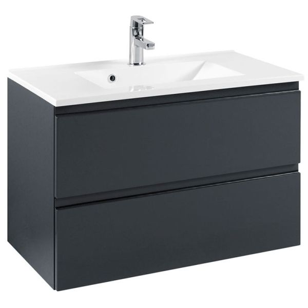 Held Möbel Cardiff Waschtisch mit Unterschrank 80 cm