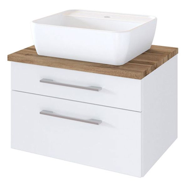 Held Möbel Davos Waschtisch mit Unterschrank - 60 cm