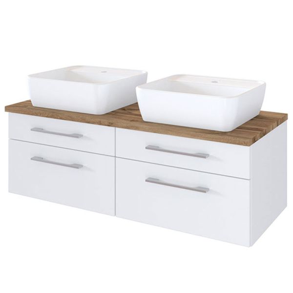 Held Möbel Davos Waschtisch mit Unterschrank - 120 cm