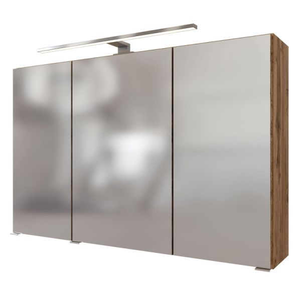 Held Möbel Pienza Spiegelschrank 3D - 100 cm