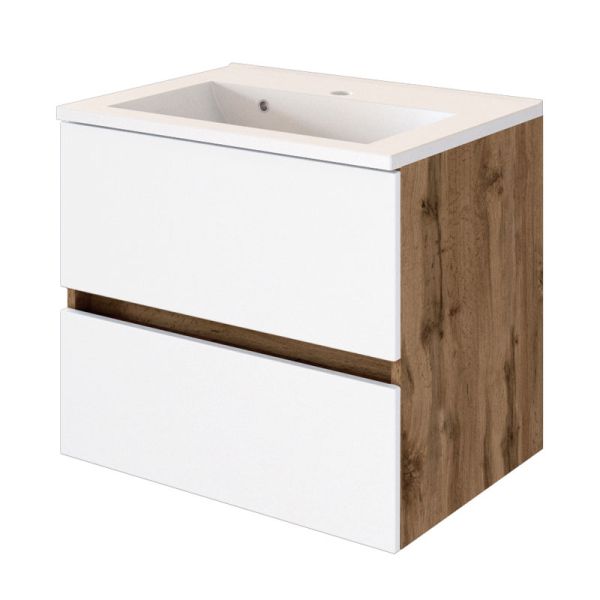 Held Möbel Lucca Waschtisch mit Unterschrank - 60 cm