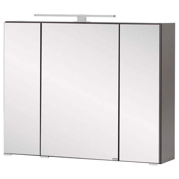 Held Möbel Kopenhagen 3D Spiegelschrank 80 cm