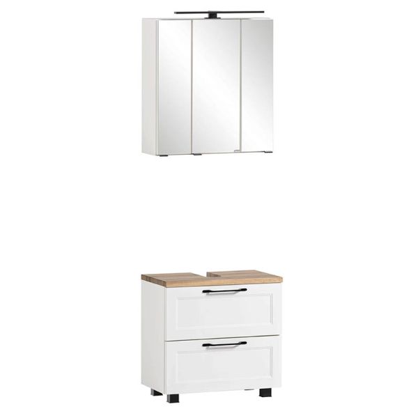 Held Möbel Lugo Unterbeckenschrank Set 60 cm Front