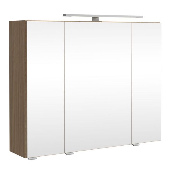 Held Möbel Beja Spiegelschrank 3D - 80 cm