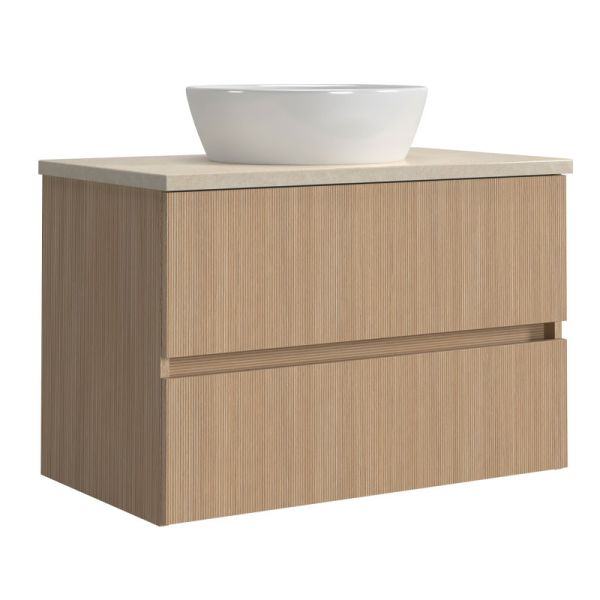 Held Möbel Beja Waschtisch mit Unterschrank - 80 cm