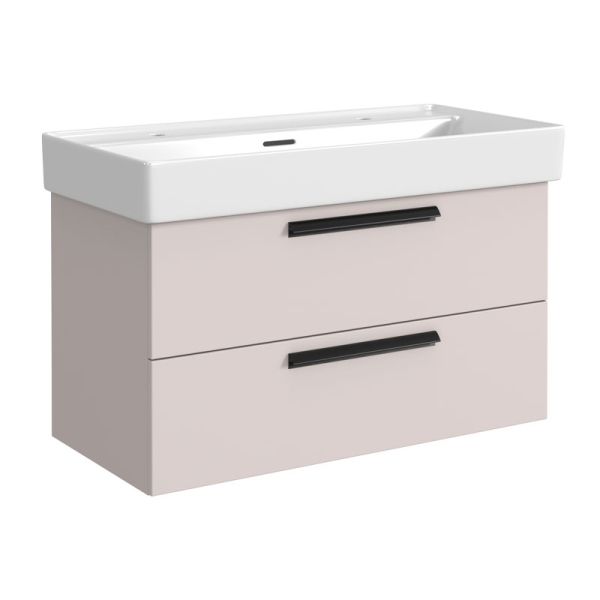 Held Möbel Aveiro Waschtisch mit Unterschrank - 100 cm