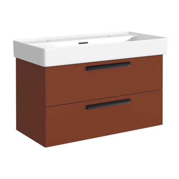 Held Möbel Aveiro Waschtisch mit Unterschrank - 100 cm
