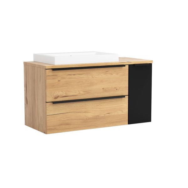 Held Möbel Pisa Waschtisch mit Unterschrank 105 cm