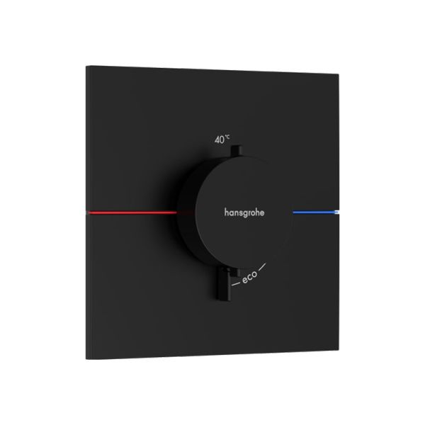Hansgrohe ShowerSelect Comfort E Thermostat Unterputz in Mattschwarz