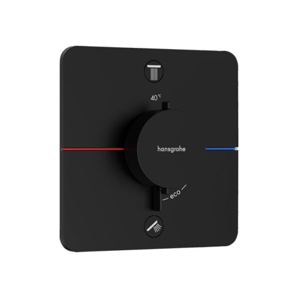 Hansgrohe ShowerSelect Comfort Q Thermostat Unterputz in Mattschwarz