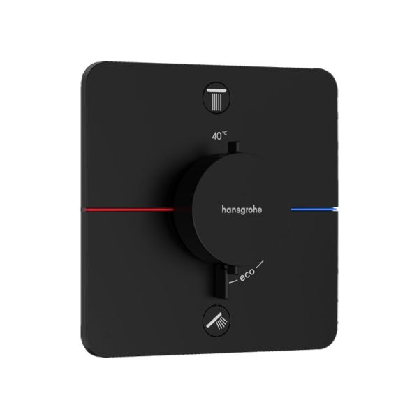Hansgrohe ShowerSelect Comfort Q Thermostat Unterputz in Mattschwarz
