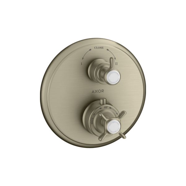 Axor Montreux Thermostat Unterputz mit Kreuzgriff und Ab- / Umstellventil