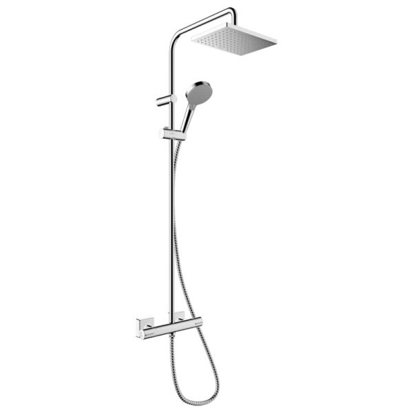 Hansgrohe Vernis Shape Duschsystem Showerpipe 230 1jet Ecosmart