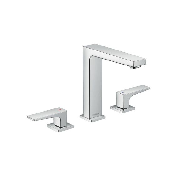 Hansgrohe 3-Loch Waschtischarmatur 160-Metropol, chrom