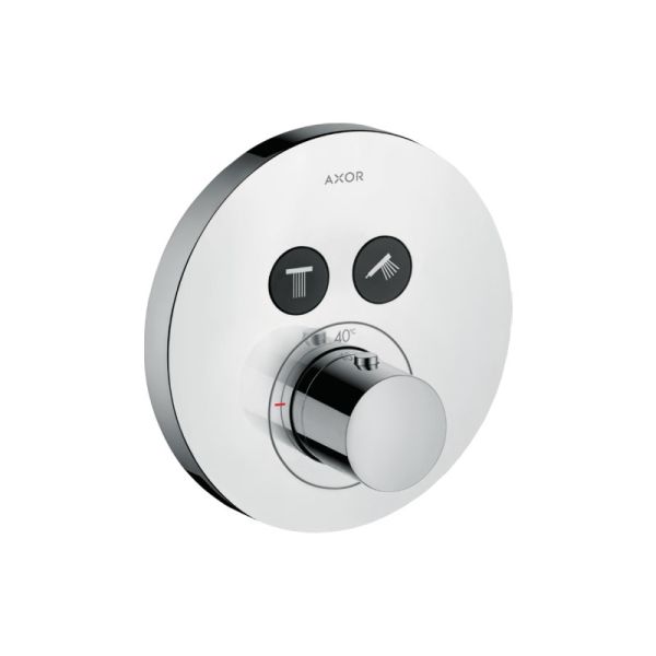 Axor Citterio Thermostat Unterputz rund für 2 Verbraucher