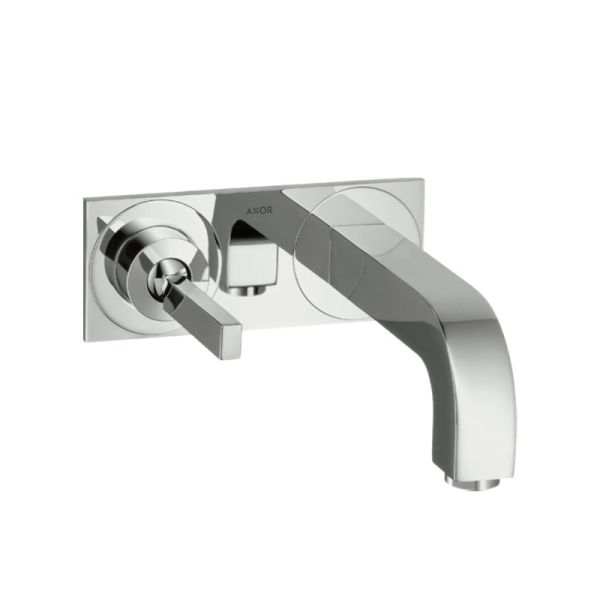 Axor Citterio Waschtischarmatur Unterputz mit Pingriff, Auslauf 220 mm