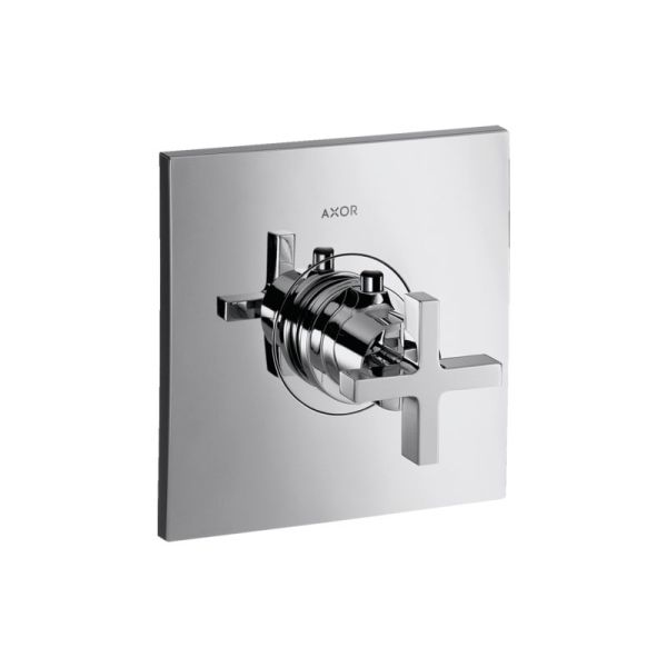 Axor Citterio Thermostat Unterputz HighFlow mit Kreuzgriff