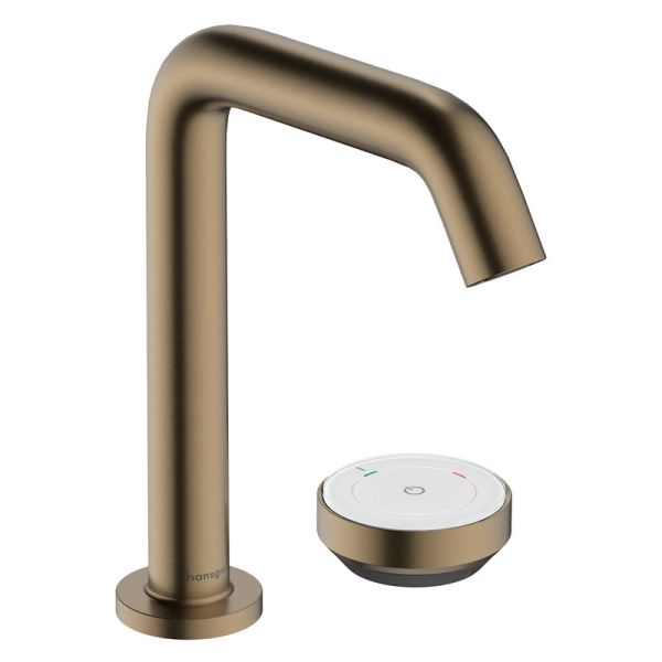 Hansgrohe Tecturis S Waschtischarmatur 150 CoolStart EcoSmart in brushed bronze