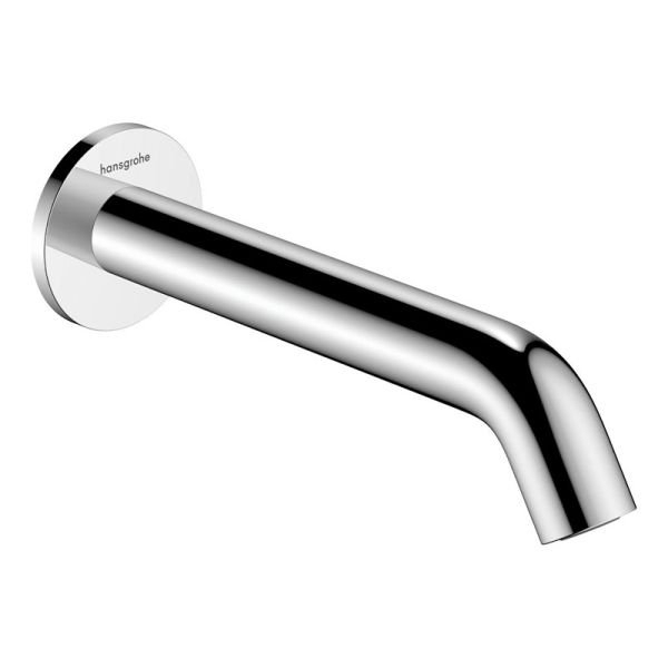 Hansgrohe Tecturis S Wanneneinlauf mit Rosette, zur Wandmontage, in chrom