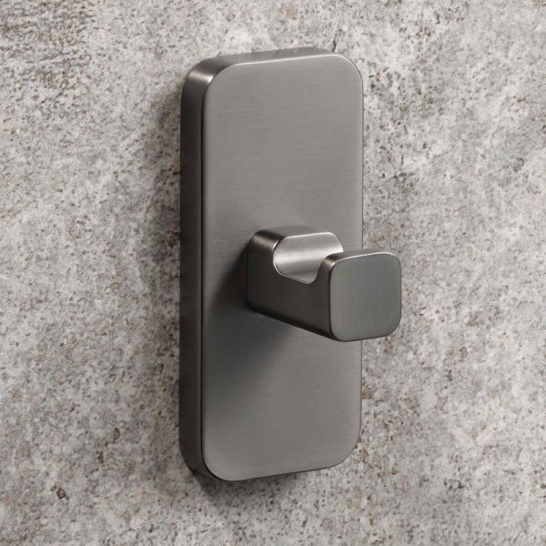 HSK RenoMag Haken - Hakenleiste / Universalhaken in Gunmetal gebürstet