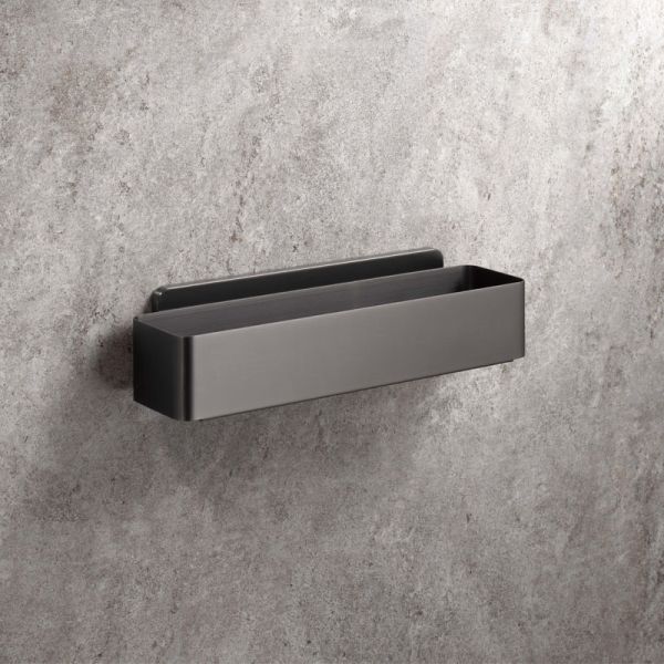 HSK RenoMag Duschkorb in Gunmetal gebürstet