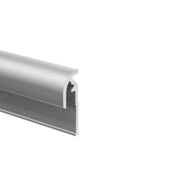 HSK Renodeco Abschlussprofil rund, Profilfarbe Alu silber-matt