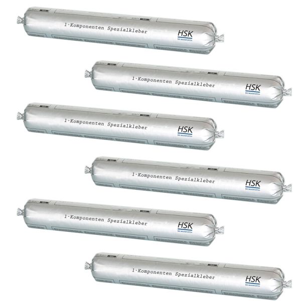 HSK Renodeco Befestigung 1-Komponenten-Spezialkleber, 6 Folienbeutel Set 2