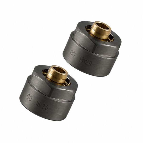HSK Designheizkörper Klemmverschraubung - Set für PEX-Rohre