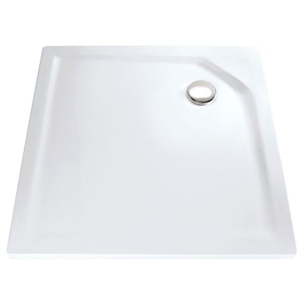 HSK Duschwanne Quadrat-Duschwanne 80x80, superflach, Acryl