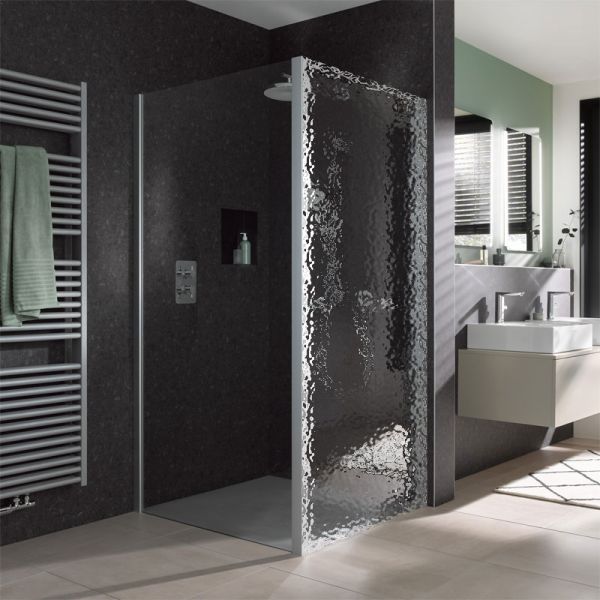HSK Favorit Plus Seitenwand Alu Silber-matt