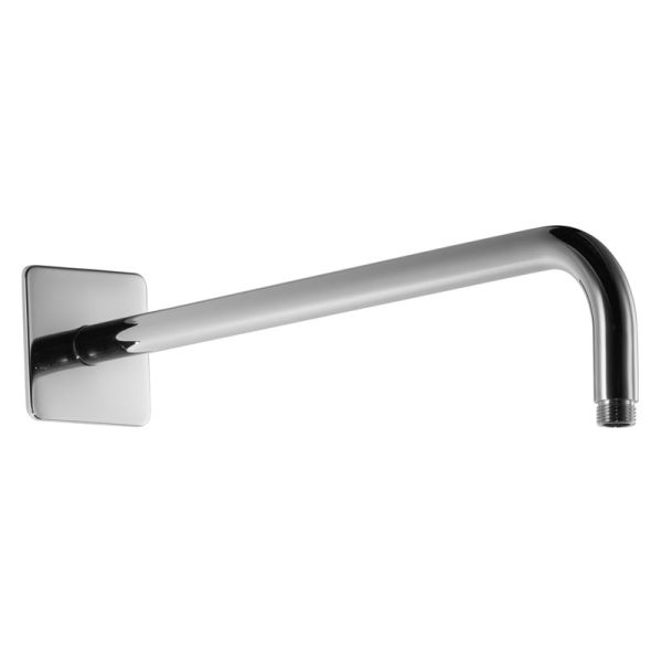 HSK Shower und Co Wandarm für Kopfbrause - gebogen, mit Rosette Softcube