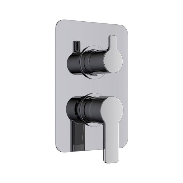 HSK Shower und Co Duscharmatur / Unterputz-Einhebelmischer Softcube, chrom