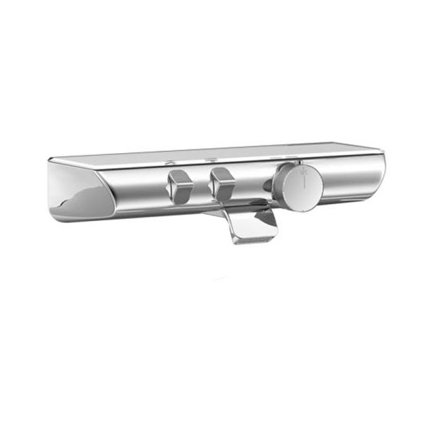 HSK Shower und Co Aufputz-Badewannenthermostat Chrom