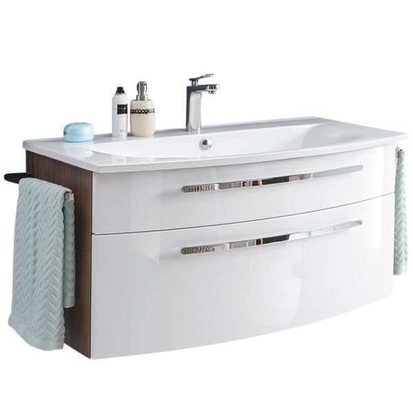 Laguna Kera.Round Waschtisch mit Unterschrank Set 2 - 102 cm
