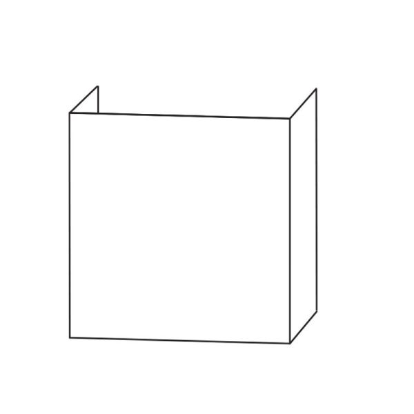 Laguna Waschtischunterschrank 50 cm Skizze